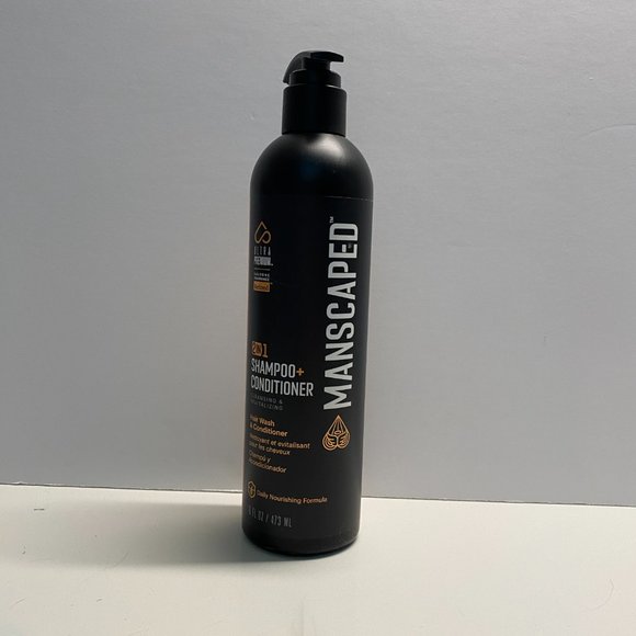Manscaped  Ultra Premium Cologne Fragrance 2in 1 Shampoo+Conditioner 16 oz - Picture 1 of 6